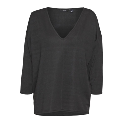T-Shirt Noir Femme Vero Moda Kanva
