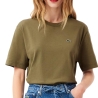 T-shirt Kaki Femme Lacoste TF7215