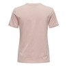 T-shirt Rose Femme Only Lima