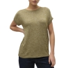 T-Shirt Vert Clair Femme Vero Moda Brianna 102913530
