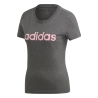 T-Shirt Gris/Rose Femme Adidas DX2546