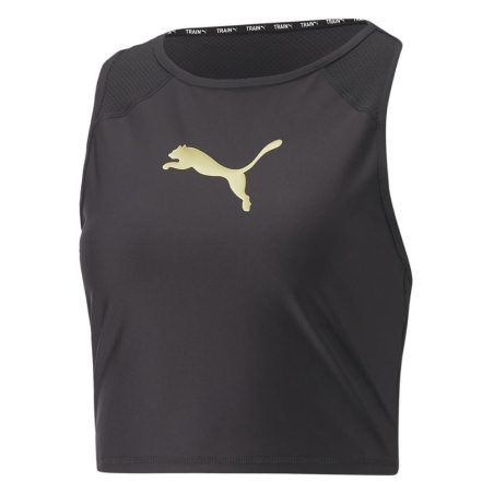 Débardeur Noir Femme Puma 522178