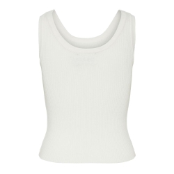 Débardeur Ecru Femme Pieces Prista