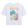 T-shirt Blanc Femme Teddy Smith Icy