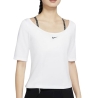 T-shirt Blanc Femme Nike Tech Pack