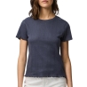 T-Shirt Marine Femme Pieces Marie