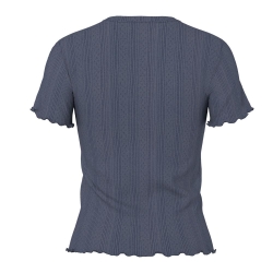 T-Shirt Marine Femme Pieces Marie
