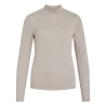 T-Shirt Manches Longues Beige Femme Vila Soline