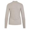 T-Shirt Manches Longues Beige Femme Vila Soline