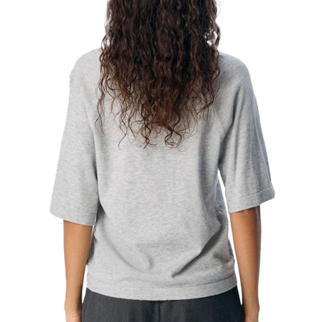 T-Shirt Gris Femme Object Thess