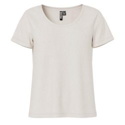 T-Shirt Rose Pale Femme Pieces Sophie