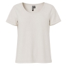 T-Shirt Rose Pale Femme Pieces Sophie