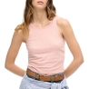 Débardeur Rose Femme Superdry Superdry Ruched