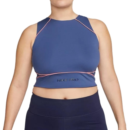Débardeur Bleu Femme Nike Membership