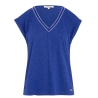 T-Shirt Bleu Femme Morgan Fantaisie