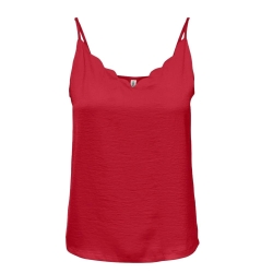 Débardeur Rouge Femme Only Debbie