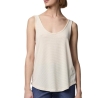 Débardeur Beige/Doré Femme Pieces Billo