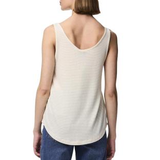 Débardeur Beige/Doré Femme Pieces Billo