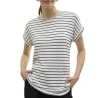 T-Shirt Rayure Blanc Femme Vero Moda Brianna 10291353