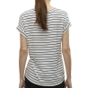 T-Shirt Rayure Blanc Femme Vero Moda Brianna 10291353