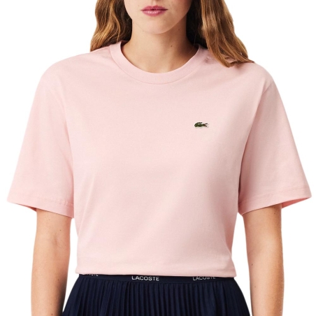 T-shirt Rose Femme Lacoste TF7215