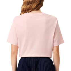 T-shirt Rose Femme Lacoste TF7215