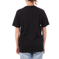 T-Shirt Noir Femme Vans Stamp