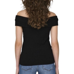 T-Shirt Noir Femme JDY Fransiska 15344028