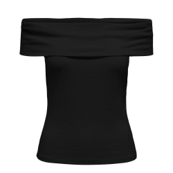 T-Shirt Noir Femme JDY Fransiska 15344028
