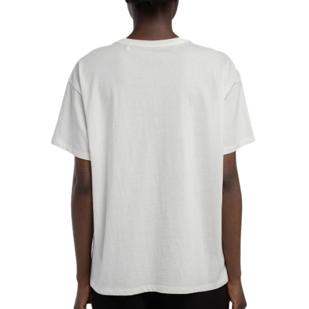 T-Shirt Blanc Femme Teddy Smith Leya