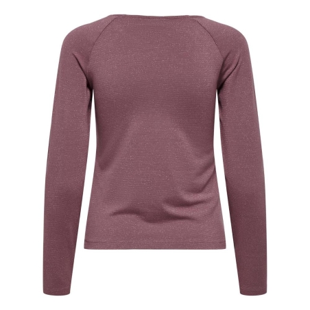 T-Shirt Manches Longues Rose Femme JDY Kaiser
