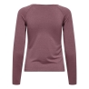 T-Shirt Manches Longues Rose Femme JDY Kaiser