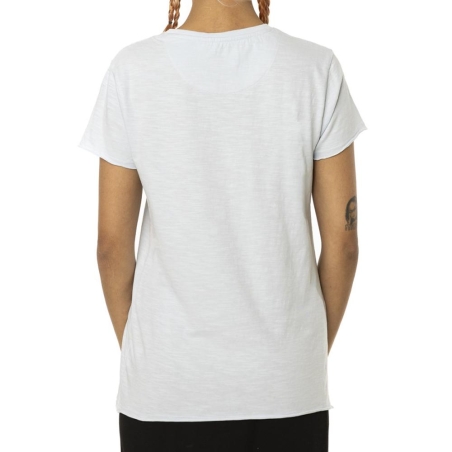 T-shirt Bleu Femme Von Dutch Slub