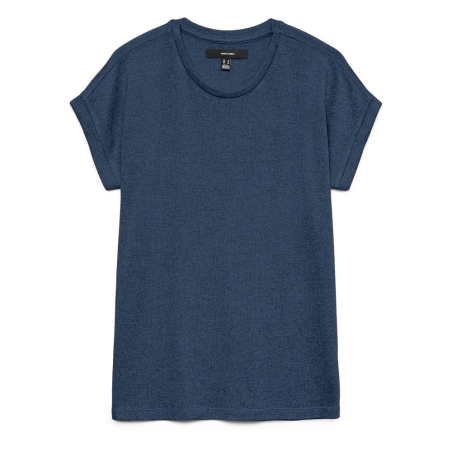 T-Shirt Marine Femme Vero Moda Brianna 10291353