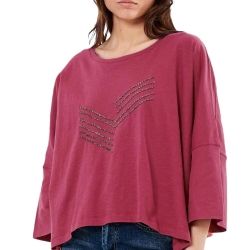 T-shirt Fuchsia Femme Kaporal LEXI