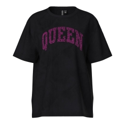 T-Shirt Gris Femme Pieces Celoise