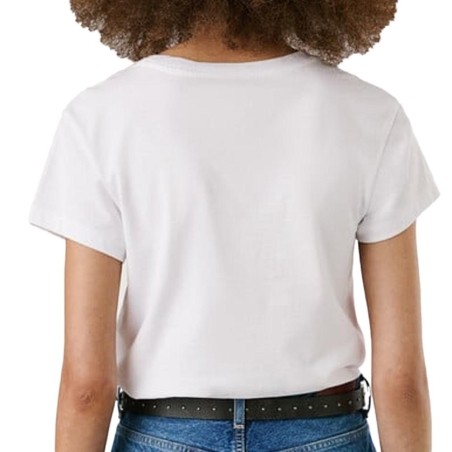 T-shirt Blanc Femme Pepe jeans Ava