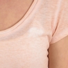 T-shirt Rose Femme Guess Script