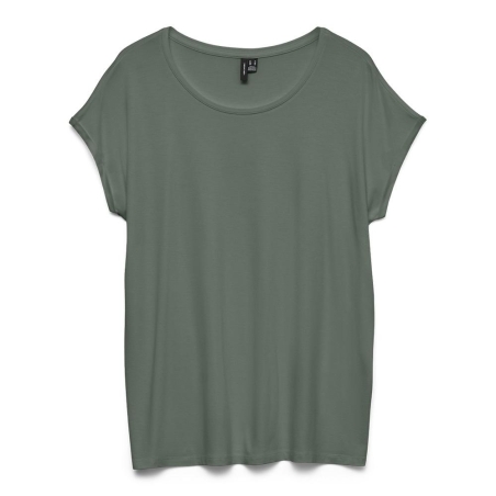 T-shirt Kaki Femme Vero Moda Fosia