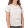 T-Shirt Gris Clair Femme Tommy Hilfiger Linear