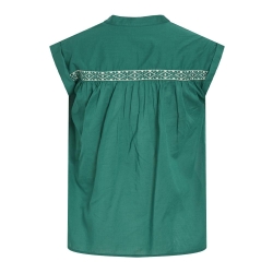 Débardeur Vert Femme Vila Tink