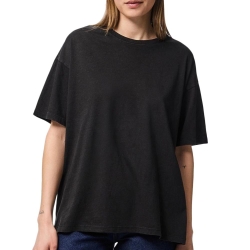 T-Shirt Noir Femme Pieces Loise