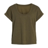 T-Shirt Vert Femme Vila Luxi