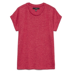 T-Shirt Rouge Femme Vero Moda Brianna 10291353S
