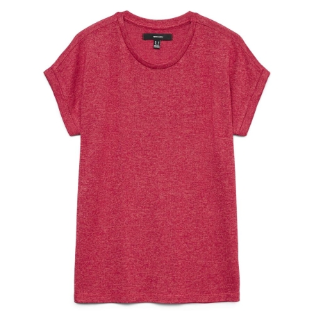 T-Shirt Rouge Femme Vero Moda Brianna 10291353S