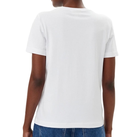 T-Shirt Blanc Femme Calvin Klein Jeans Archive