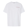 T-shirt Blanc Femme Pieces Fonda