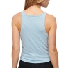 Débardeur Bleu Femme Superdry Ruched