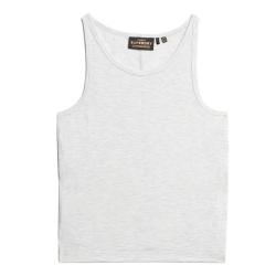 Débardeur Blanc Chiné Femme Superdry Superdry Ruched