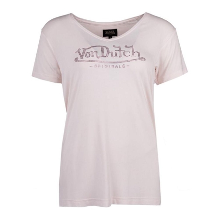 T-shirt Violet Femme Von Dutch ROAN